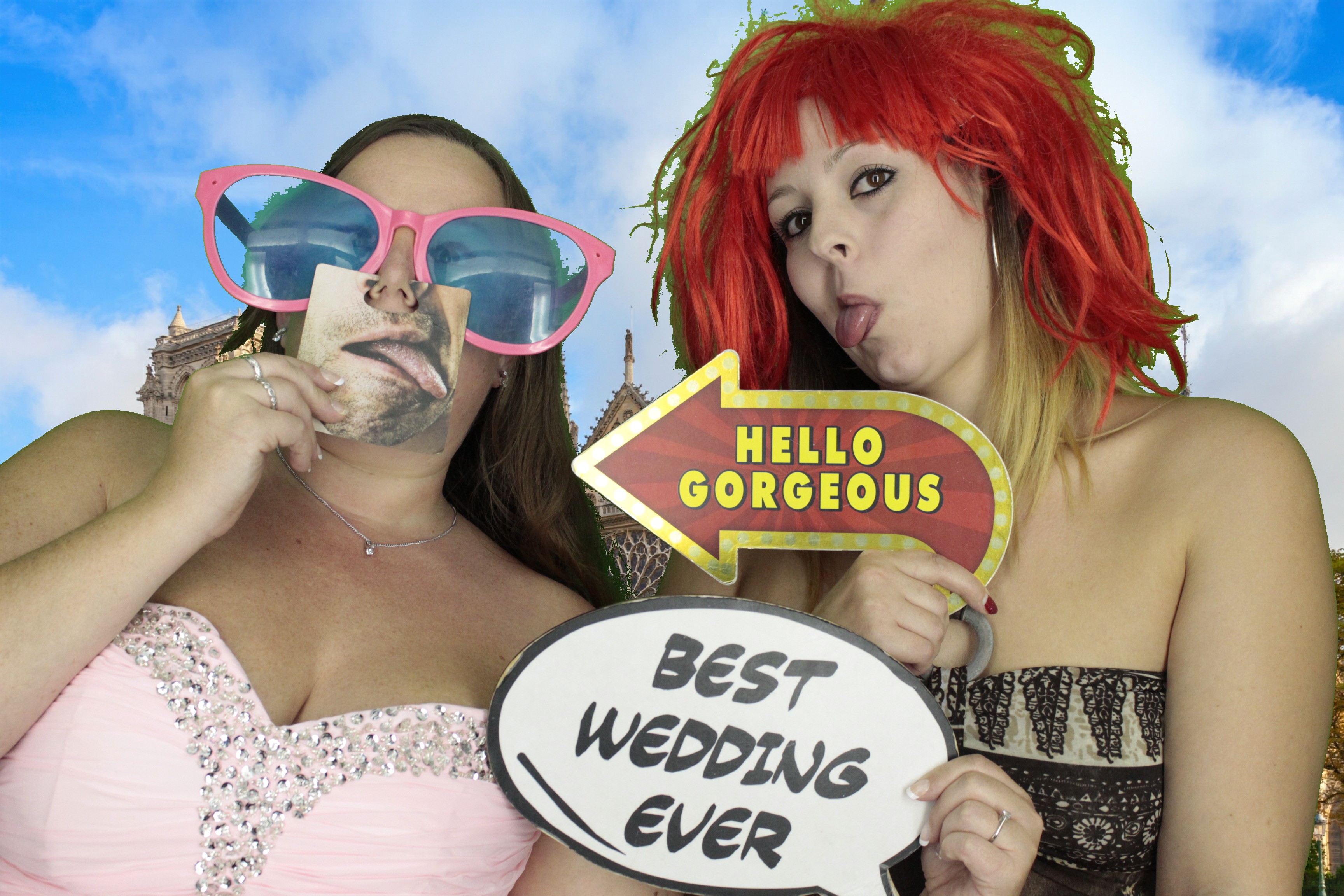 Hazel & Luke's Wedding | View more photos from the event at gallery.myphotoboothexperience.co.uk/u/MyPhotoBoothExperienceLtd/Hazel-Lukes-Wedding